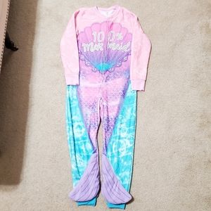 Onesie Pajama Bodysuit 100% Mermaid